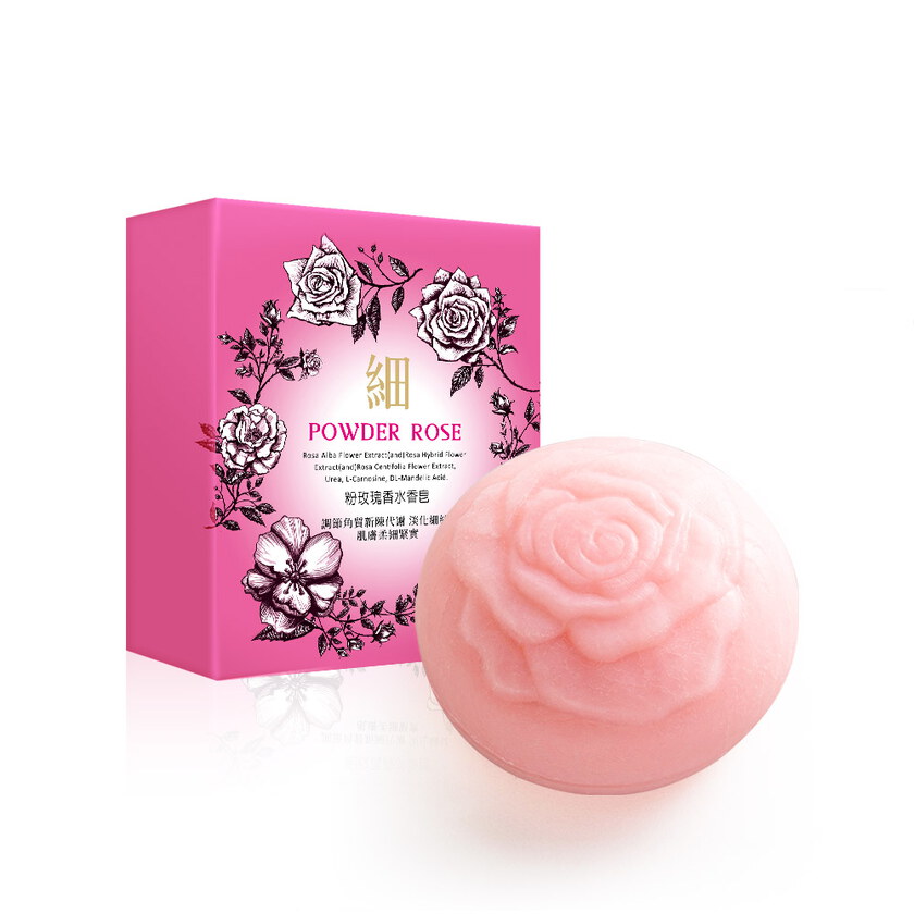 玫瑰香水香皂135g(共五款)