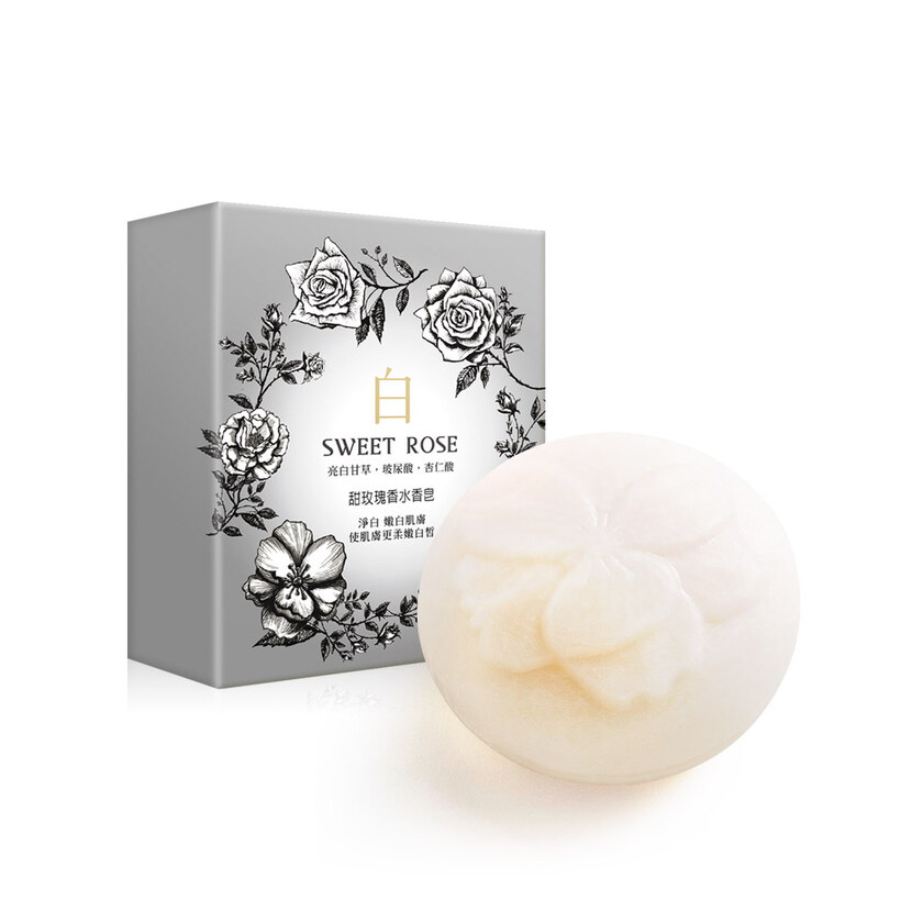 玫瑰香水香皂135g(共五款)