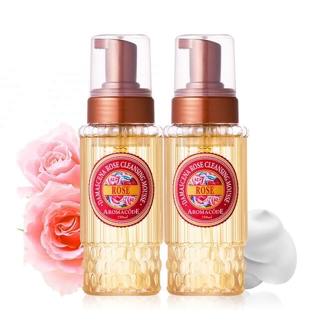 大馬士革玫瑰氨基酸淨白洗卸二用慕絲250ml(買一送一，兩入$300)