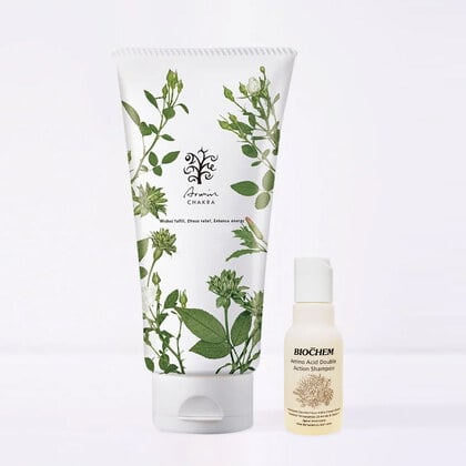 雅聞脈輪能量頭皮紓壓spa海鹽300g+(贈)氨基酸雙效修護洗髮精50ml
