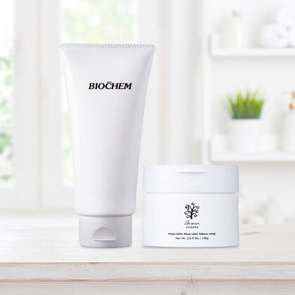 雅聞脈輪清新極淨卸妝膏100g+愛蜜濃氨基酸全效洗面皂150g