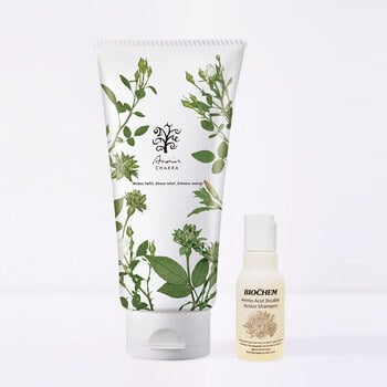 雅聞脈輪能量頭皮紓壓spa海鹽300g+(贈)氨基酸雙效修護洗髮精50ml