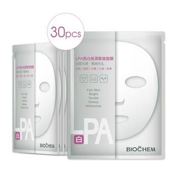 LPA亮白保濕緊緻面膜30片